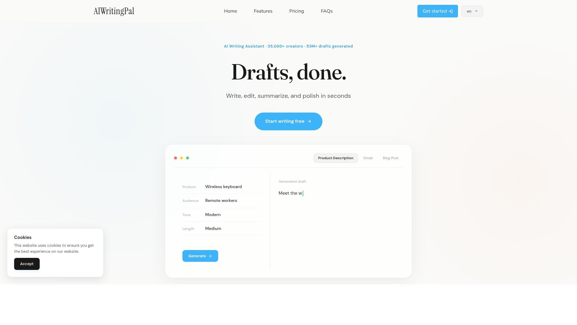 AIWritingPal
