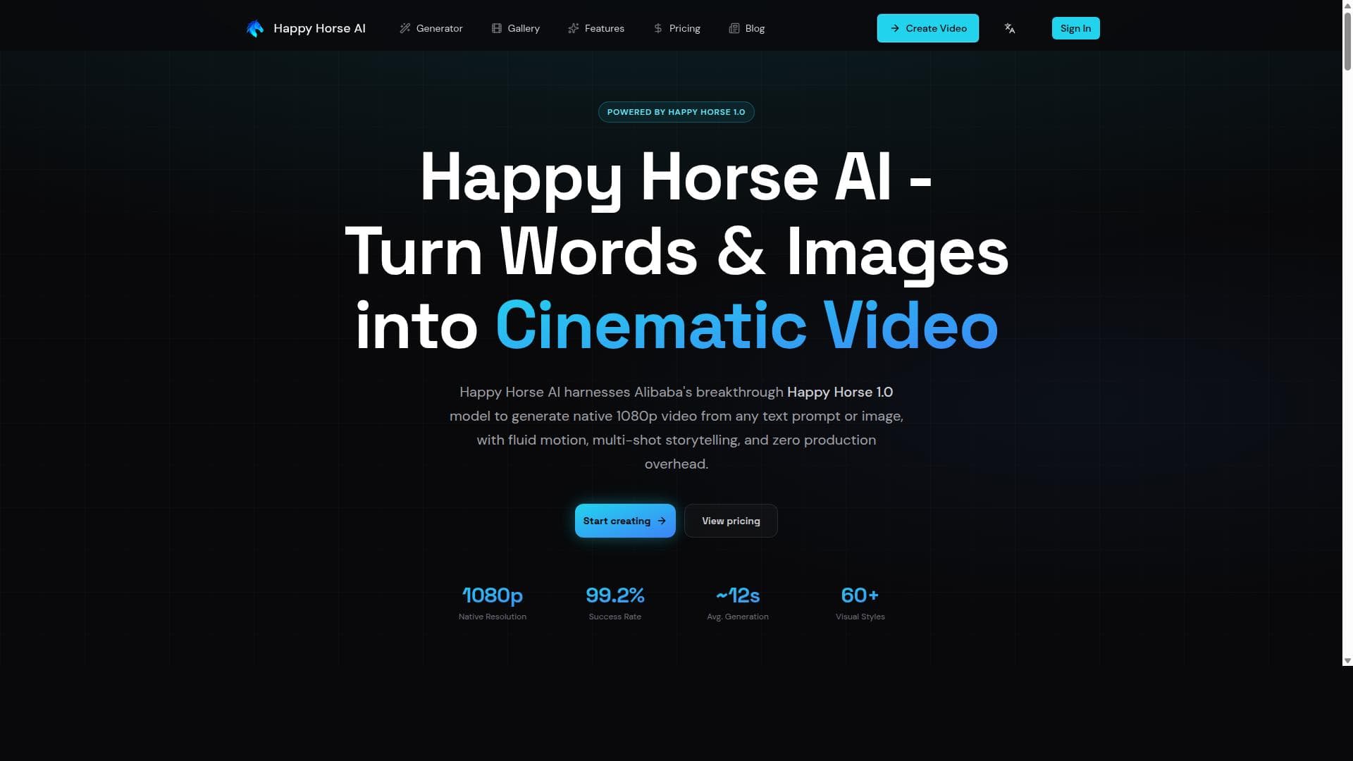 Happy Horse AI