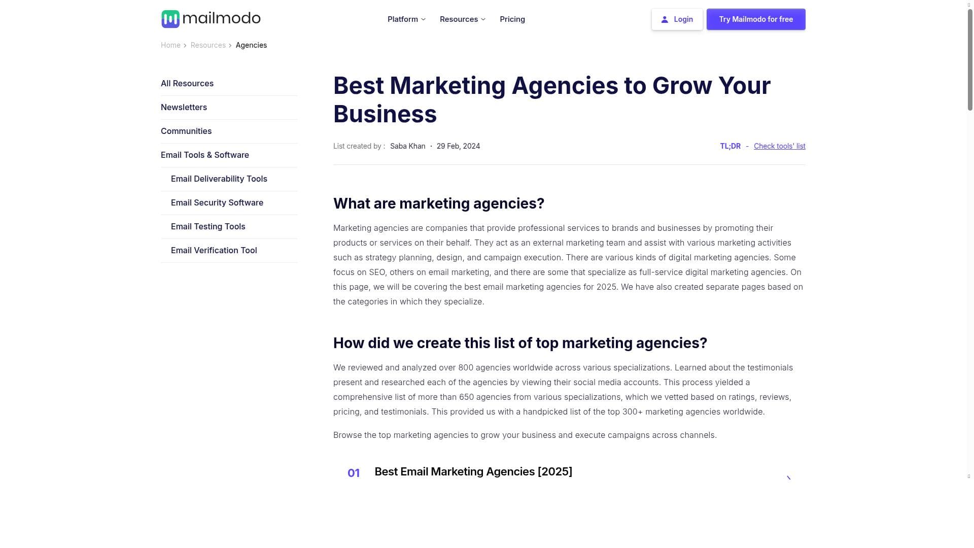 Agencies Assemble