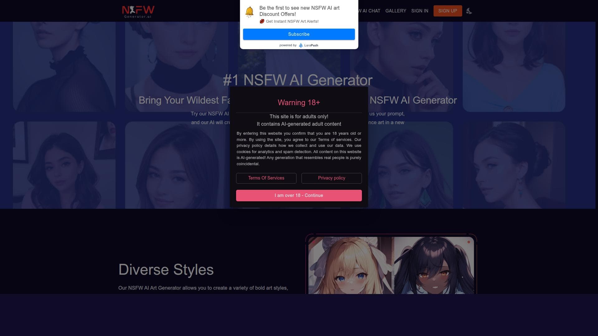 Nsfwartgenerator AI