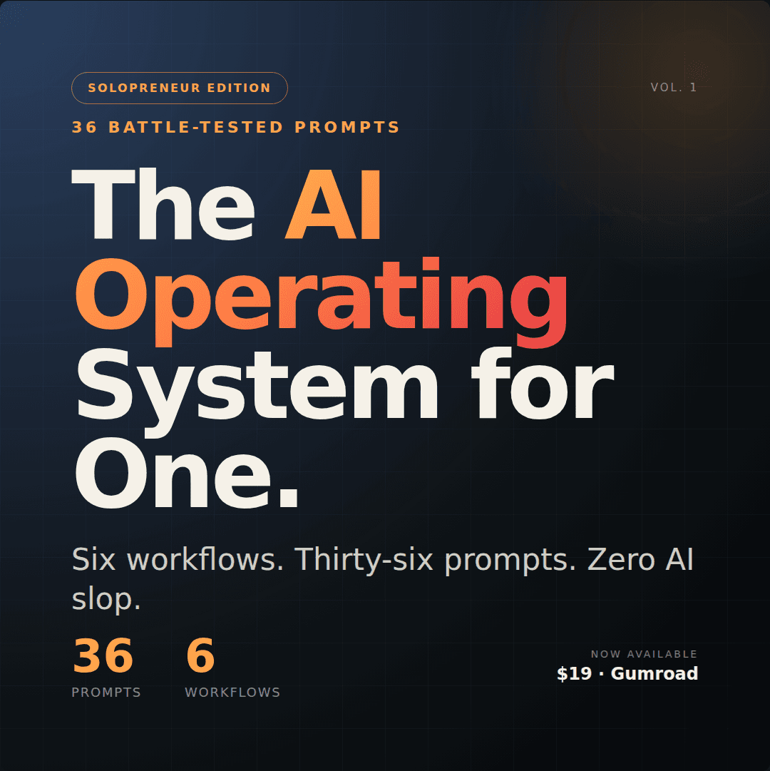The Solopreneur's AI Operating System