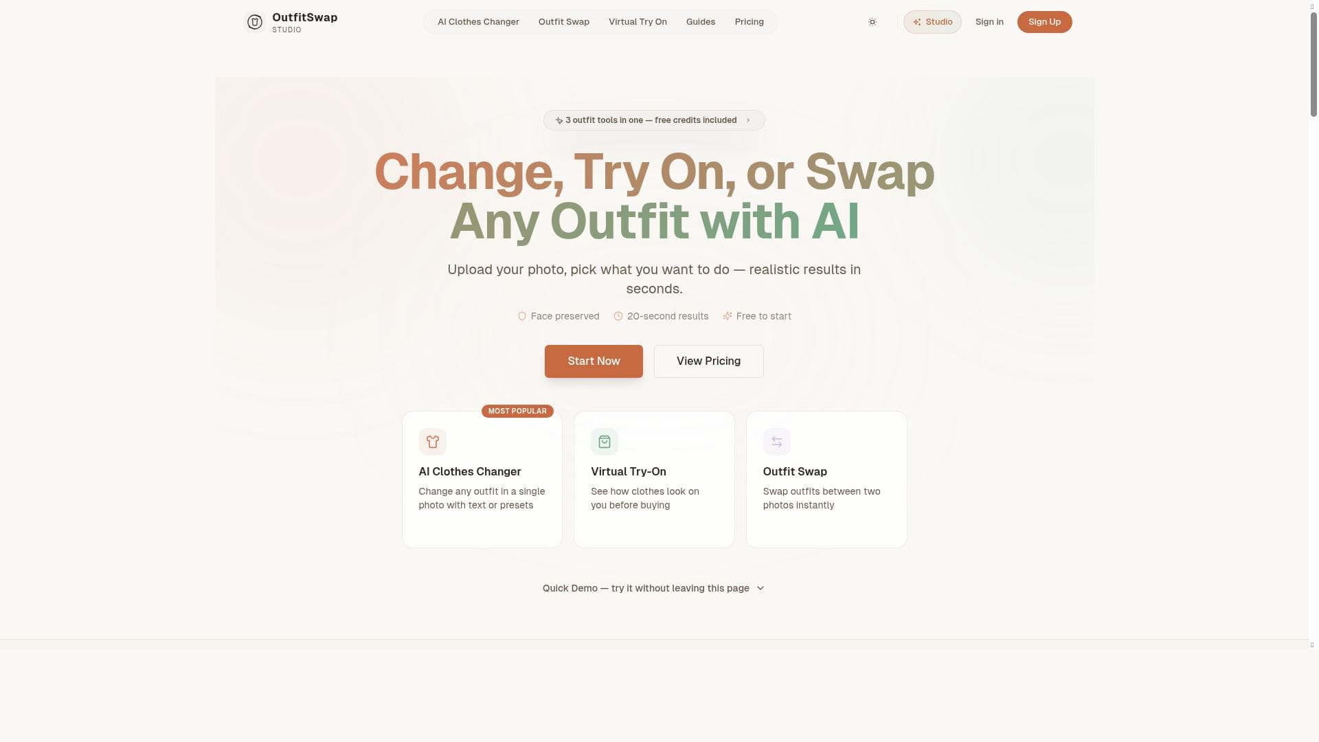 OutfitSwap Studio