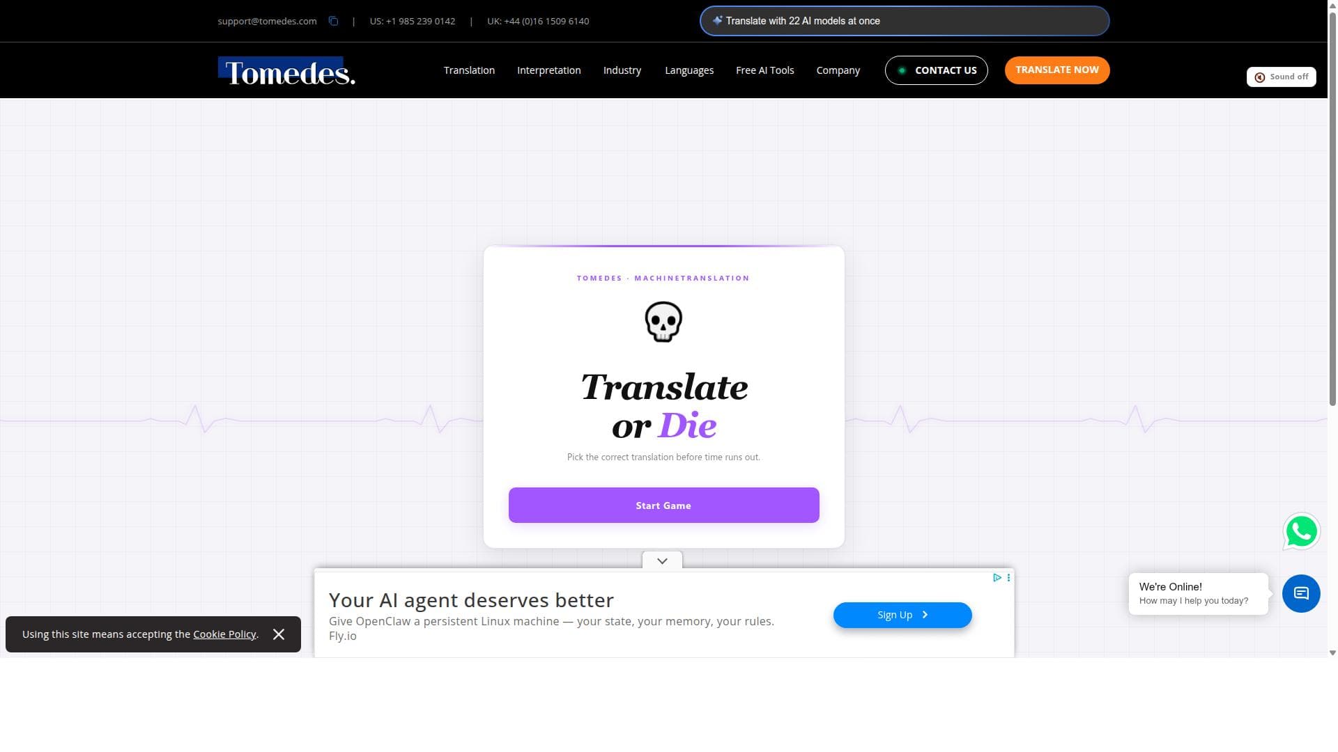 Translate or Die